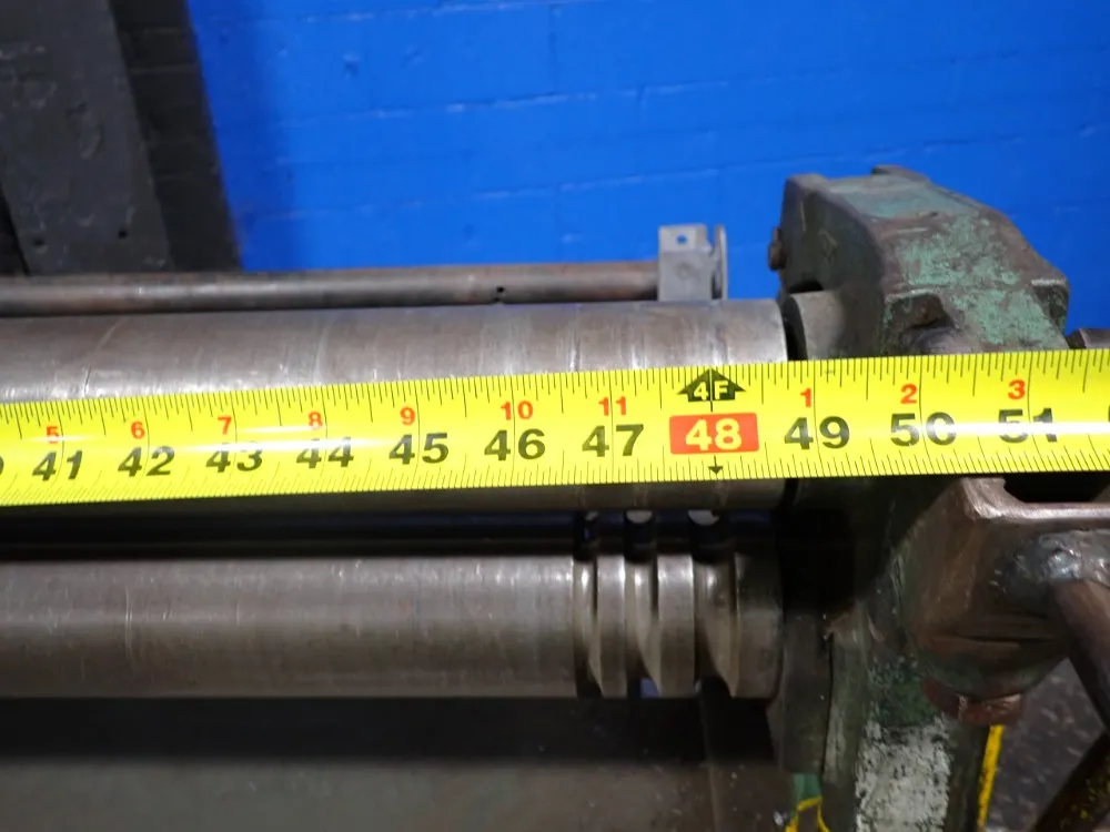 Pexto 48" X 16-18 Gauge Slip Rollers - 418-e