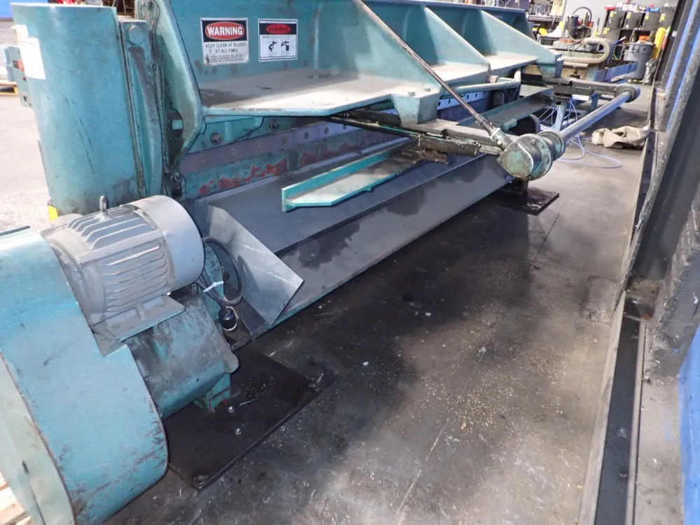 Wysong 120" X 10 Gauge Shear - 1010-rd