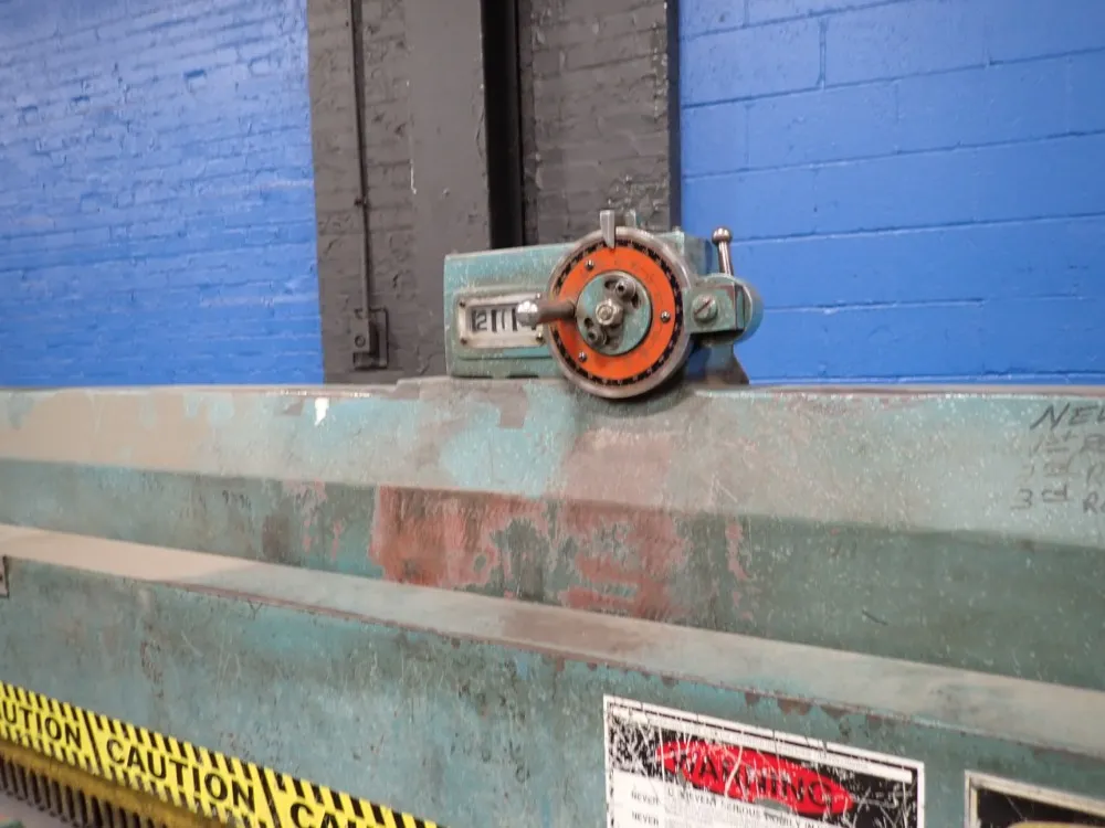 Wysong 120" X 10 Gauge Shear - 1010-rd