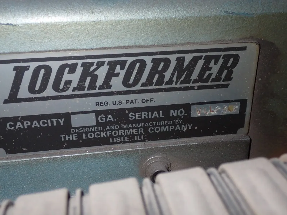 Lockformer Plasma Cutter - V-2900