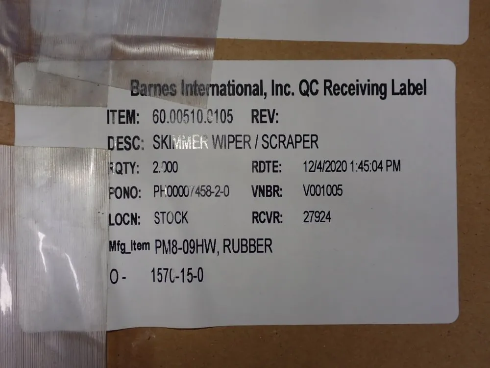 Skimmer Wiper/scraper