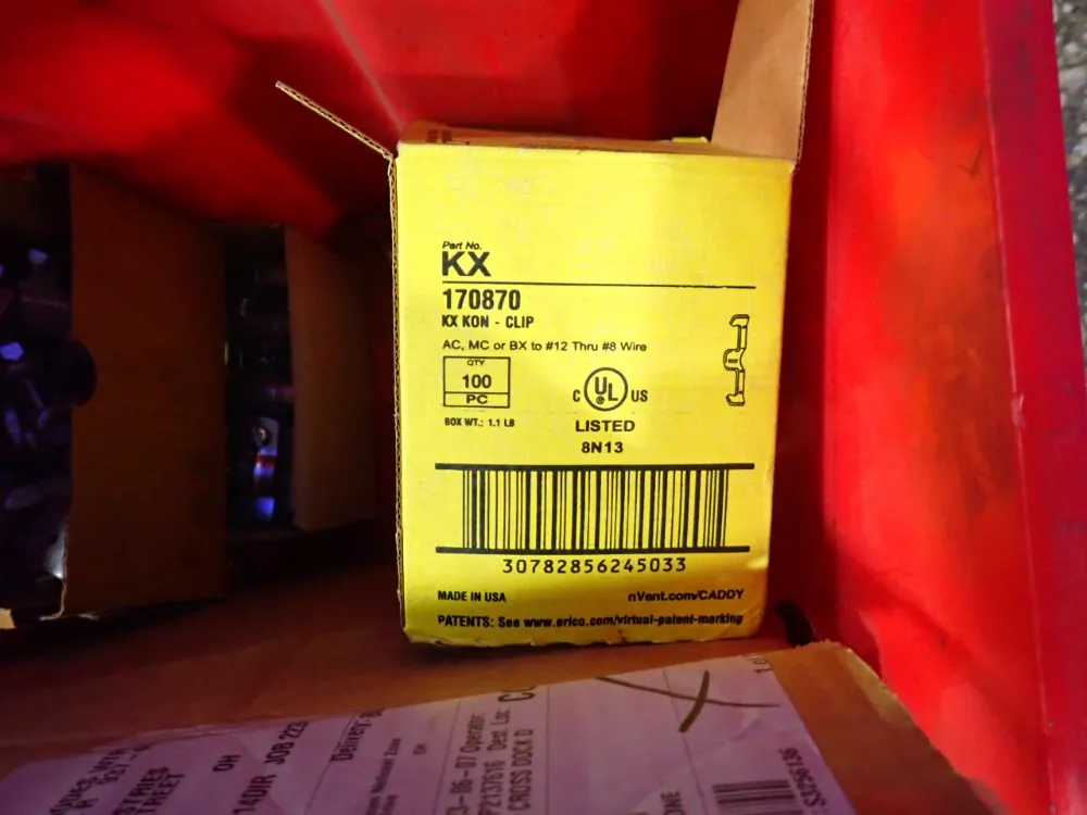 Topaz, Nvent Misc. Metal Clips