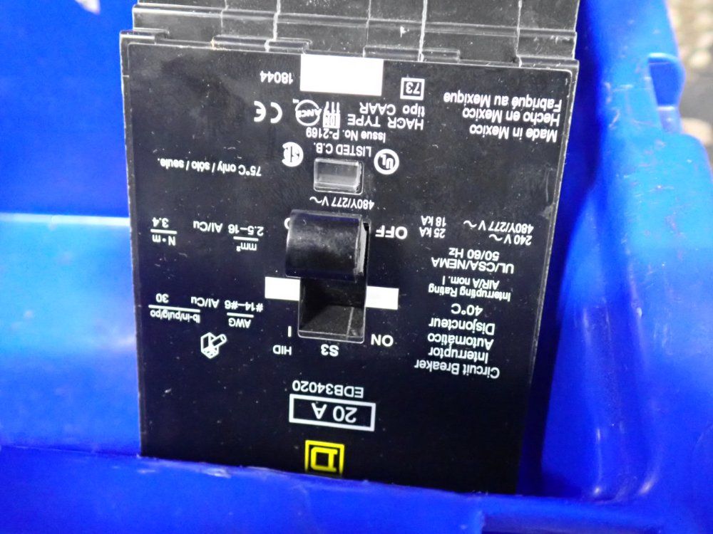 Square D 30 Amp Circuit Breaker - Bja36030