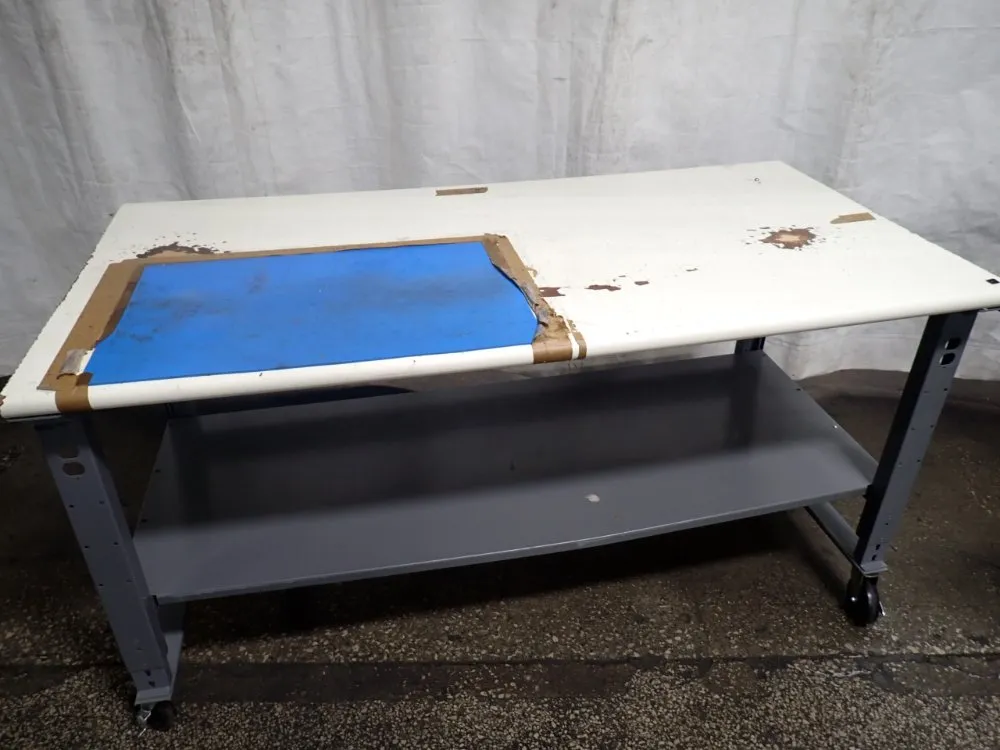 Uline 72" X 36" X 39" Table