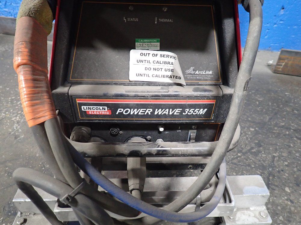Lincoln Electric 350a Welder - Power Wave 355m
