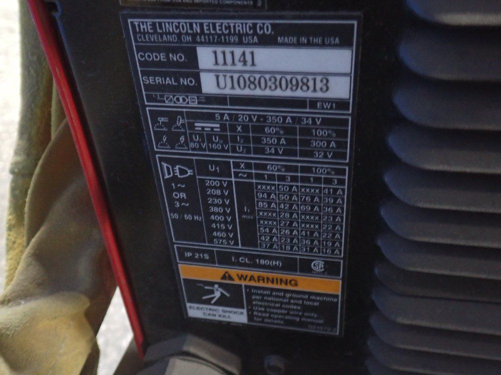 Lincoln Electric 350a Welder - Power Wave 355m