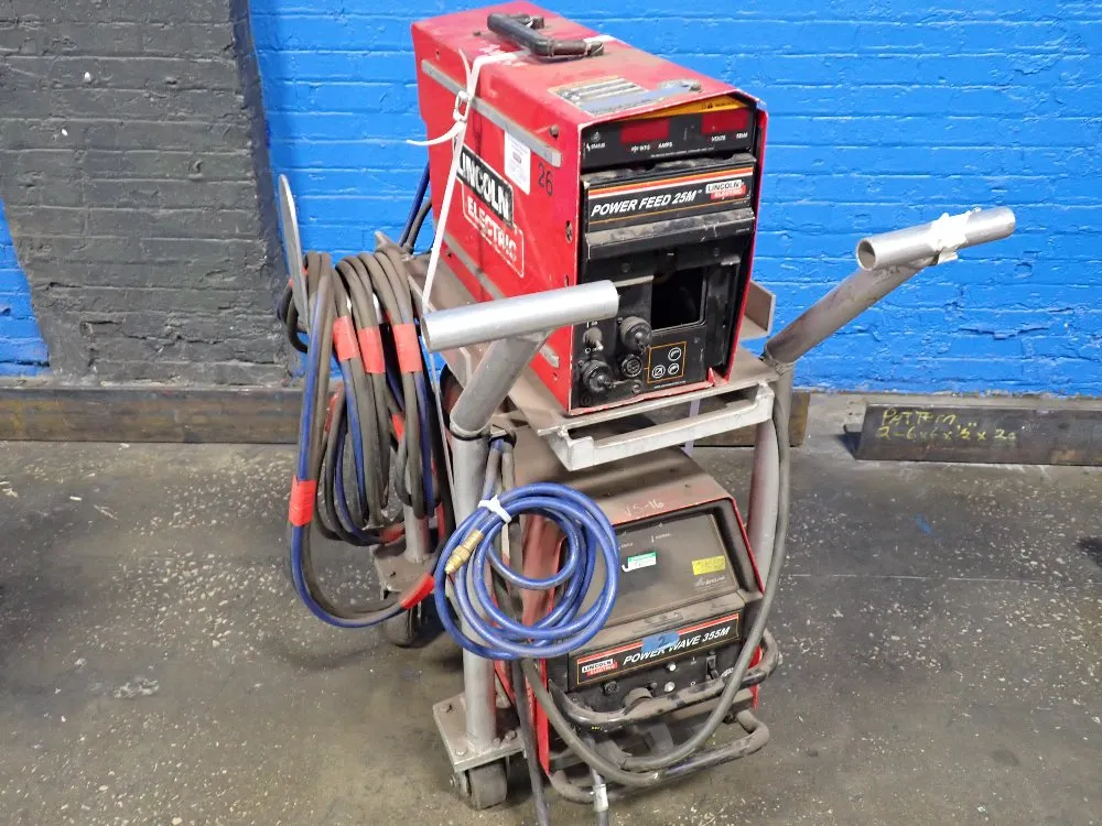 Lincoln Electric 350a Welder - Power Wave 355m