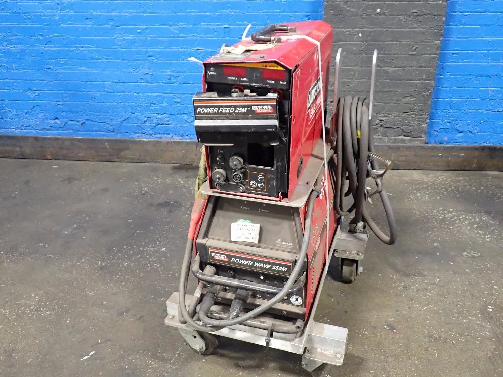 Lincoln Electric 350a Welder - Power Wave 355m