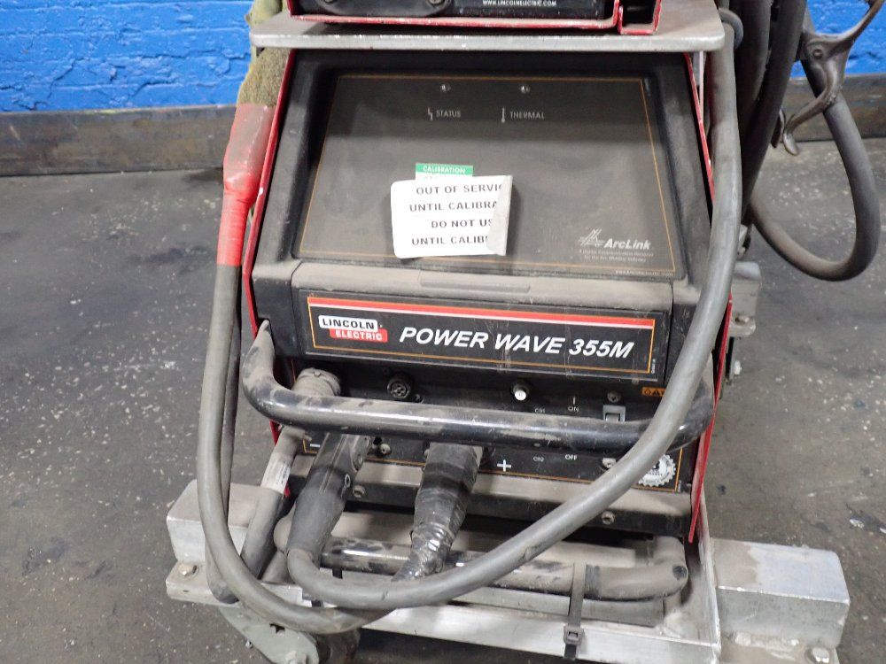 Lincoln Electric 350a Welder - Power Wave 355m