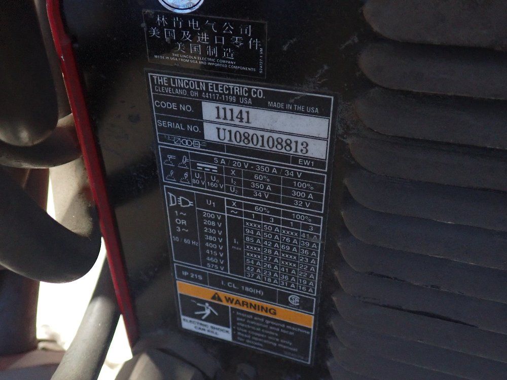 Lincoln Electric 350a Welder - Power Wave 355m