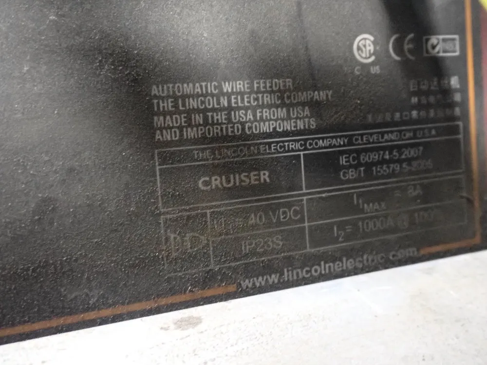Lincoln Electric Cruiser Submerged Arc Welding Tractor - Cruiser U3048-1