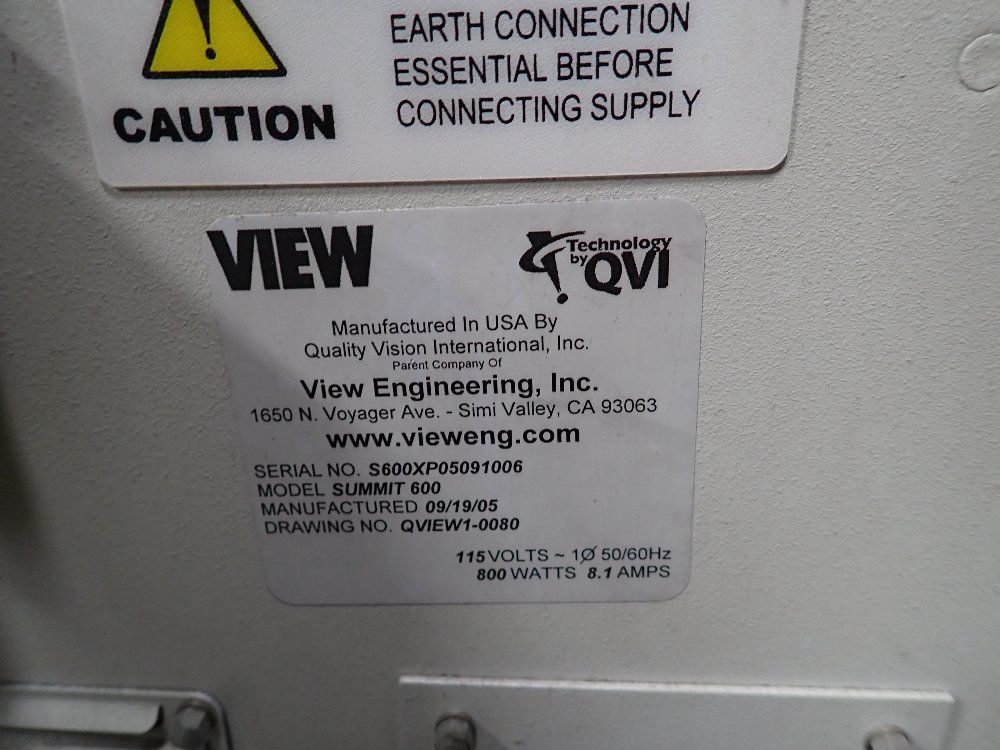 View Table 23x20 Cmm - Summit 600