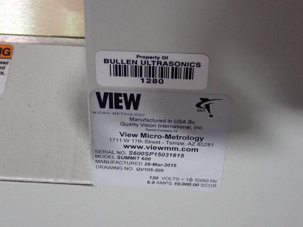 View Table 27x22 Cmm - Summit 600