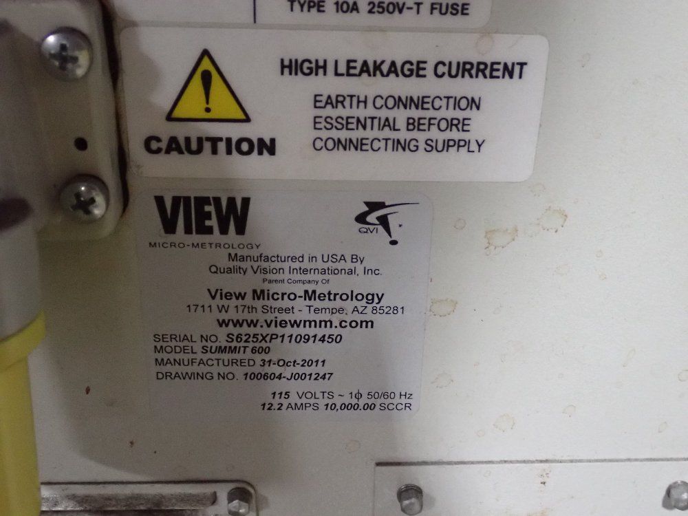View Table 24x20 Cmm - Summit 600
