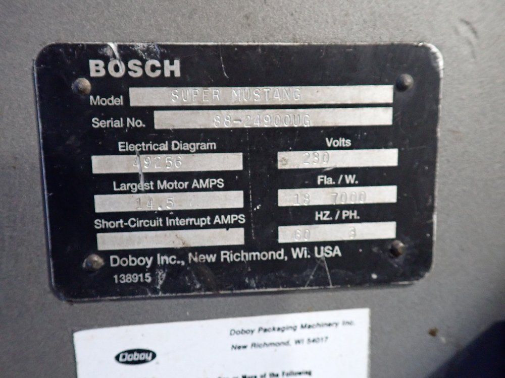 Bosch Horizontal Wrapper - Super Mustang