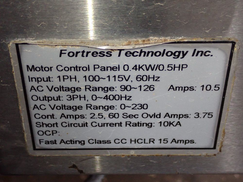 Fortress Technology 49" X 65" Metal Detector