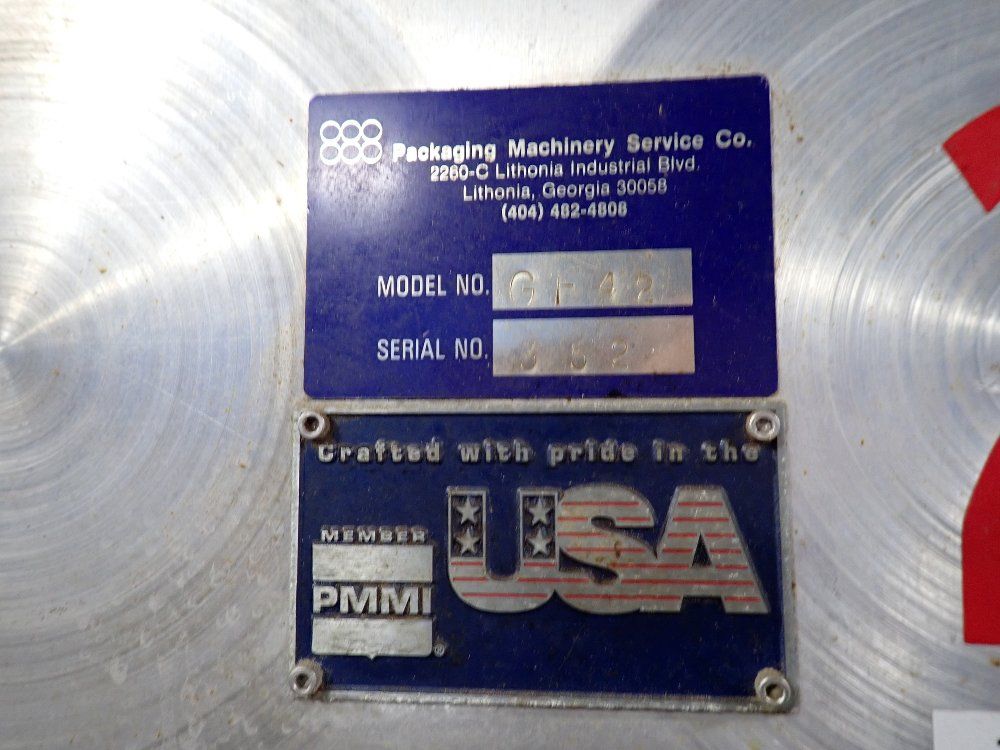 Packaging Machinery Service Co. Speedline Bagger - Gf42