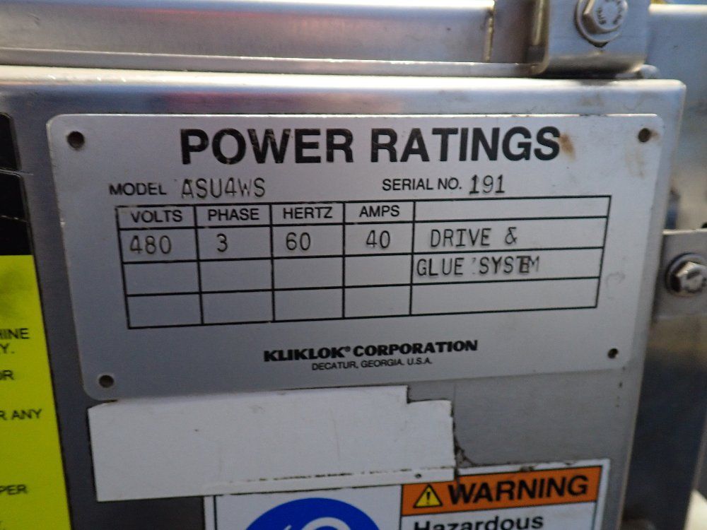 Kliklok Woodman Tray Former - Asu4ws