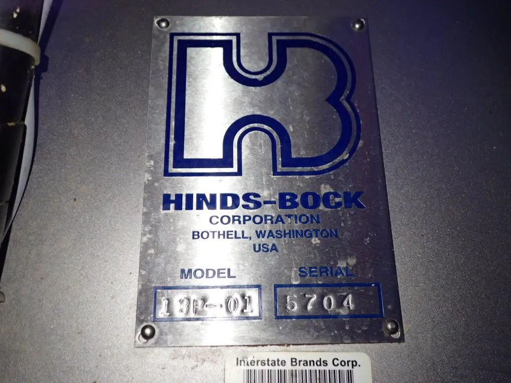 Hinds Bock 22" X 32" Filling Machine - 13p-01