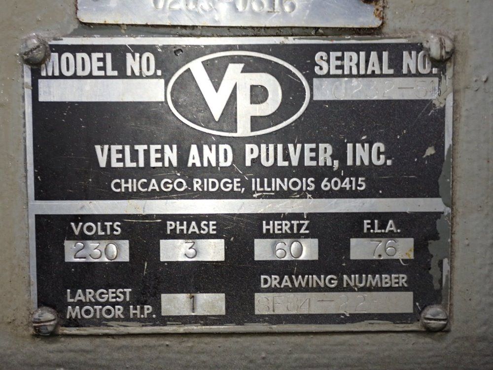 Velten & Pulver 205" Feeder