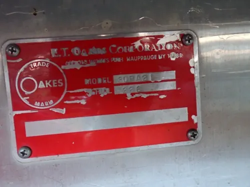 Oakes Patty Forming Machine - 30pa2