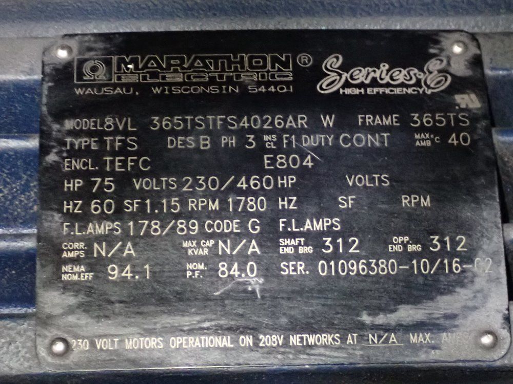 Gardner Denver 75 Hp Air Compressor - Ebmqlc