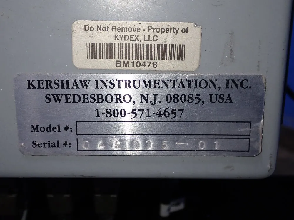 Kershaw 87" Dual Scan Profile Thickness Gauge