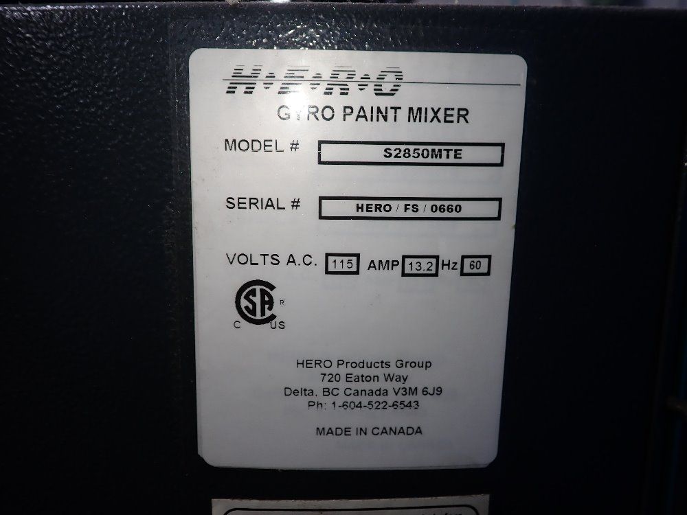 Hero 13" Paint Mixer - S2850mte
