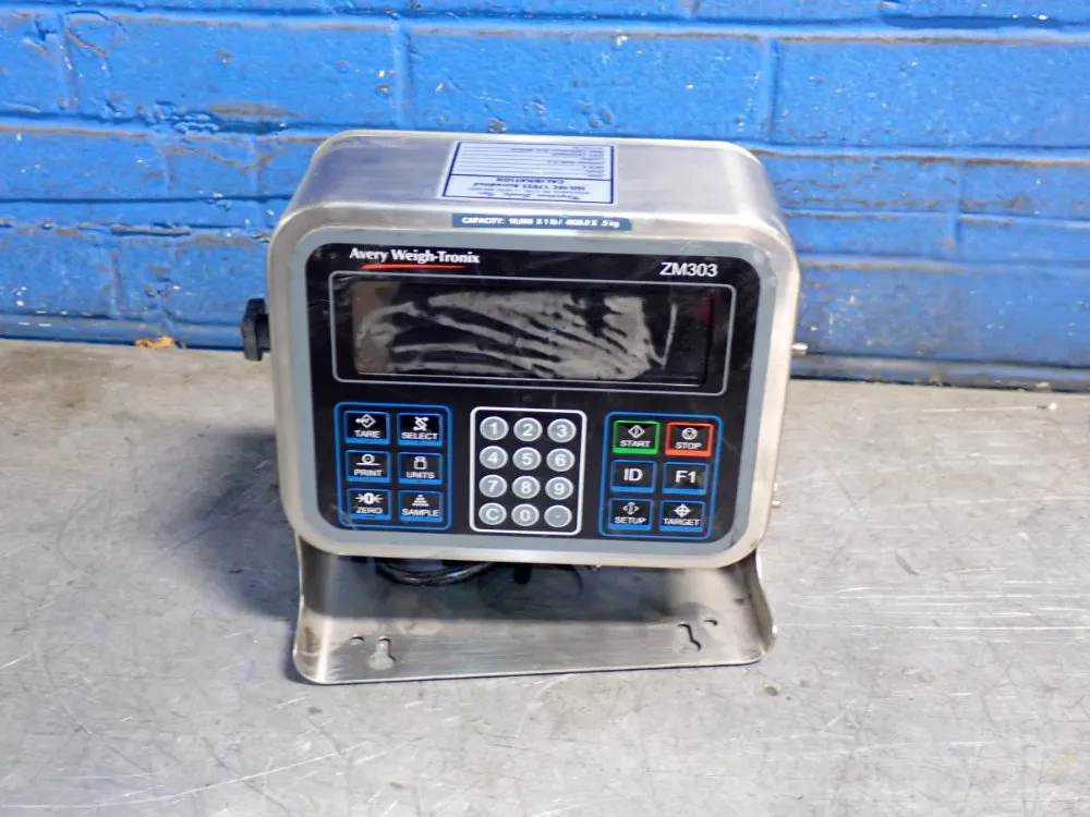 Keystone Scale Inc 10,000 Lbs Digital Scale Indicator - Zm303-sd1