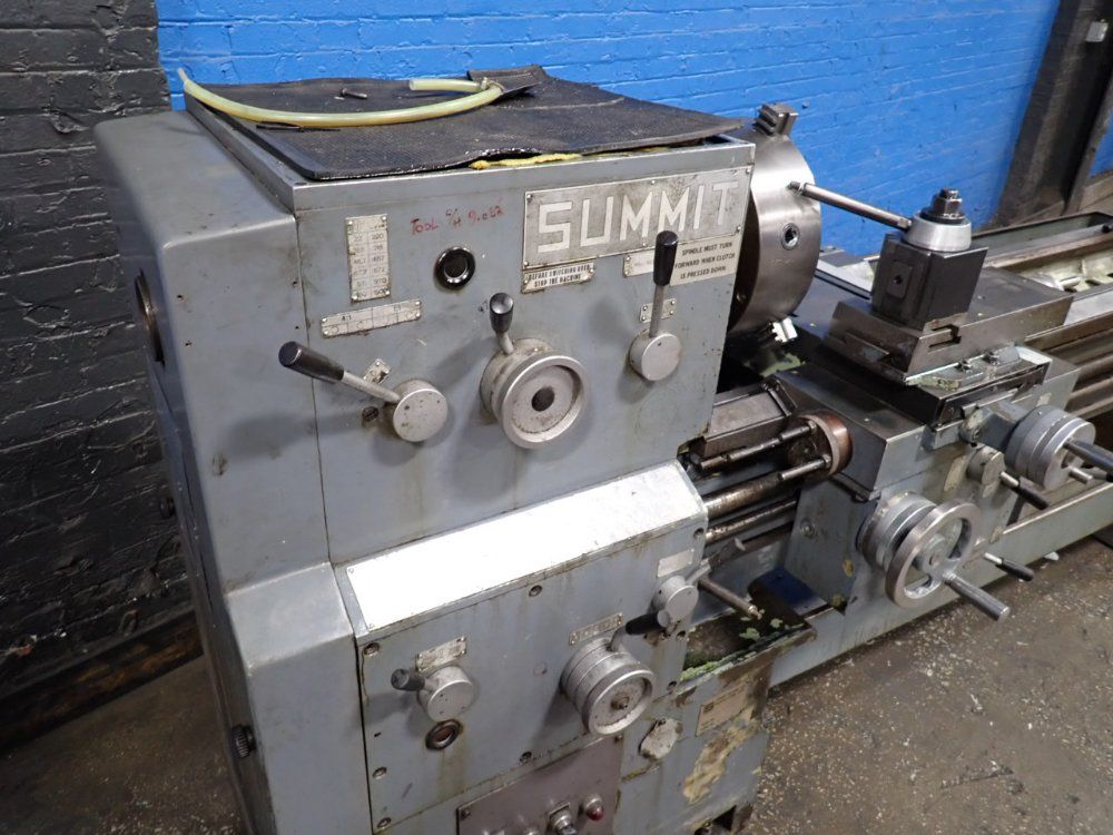 Summit Machine 60" Gap Bed Lathe - 17-3x60