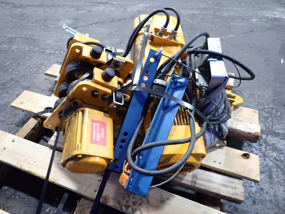 Harrington 5 Ton Chain Hoist - Er2a-451322 / Mr050l