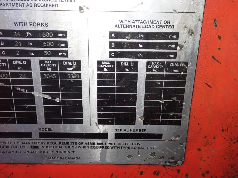 Raymond 4500 Lbs Stand Up Forklift - East R45tt