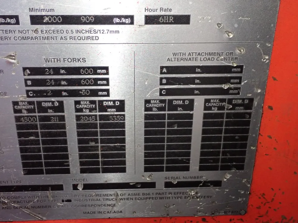 Raymond 4500 Lbs Stand Up Forklift - East R45tt