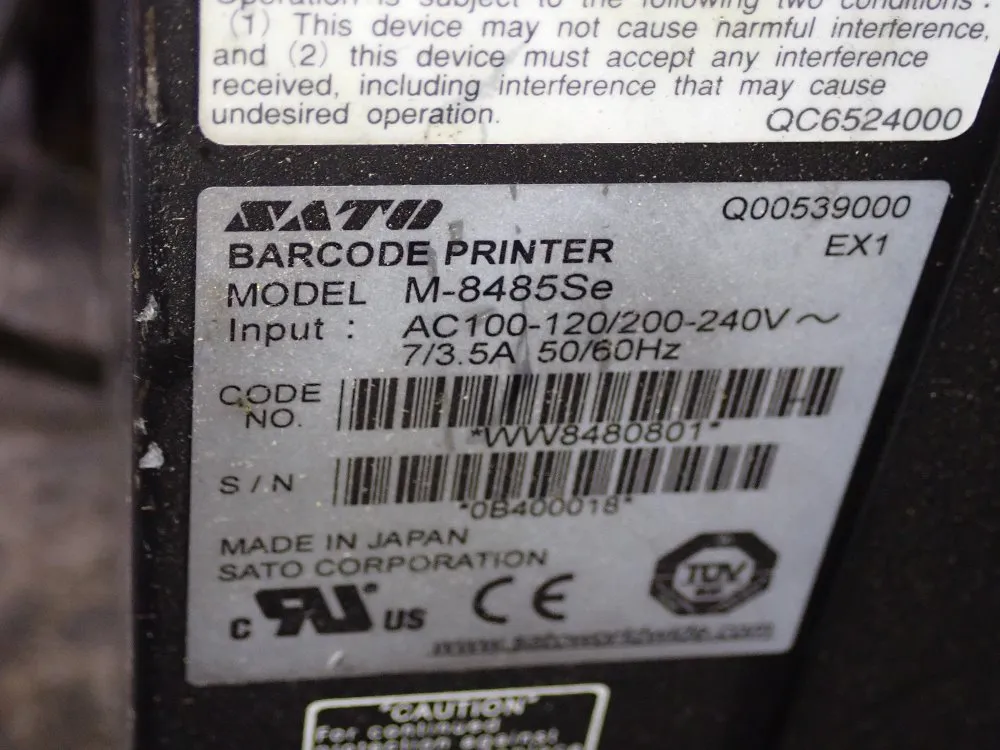 Sato Barcode Printer - M-8485se