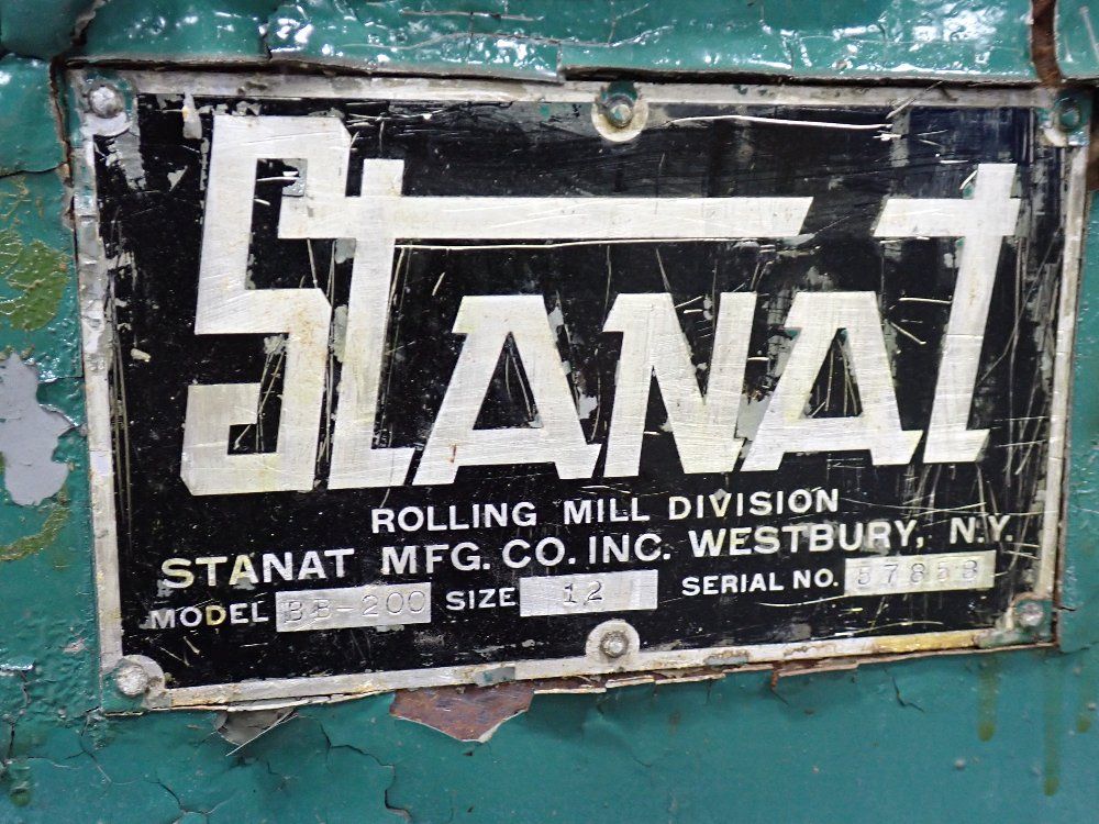 Stanat Rolling Mill - Bb-200
