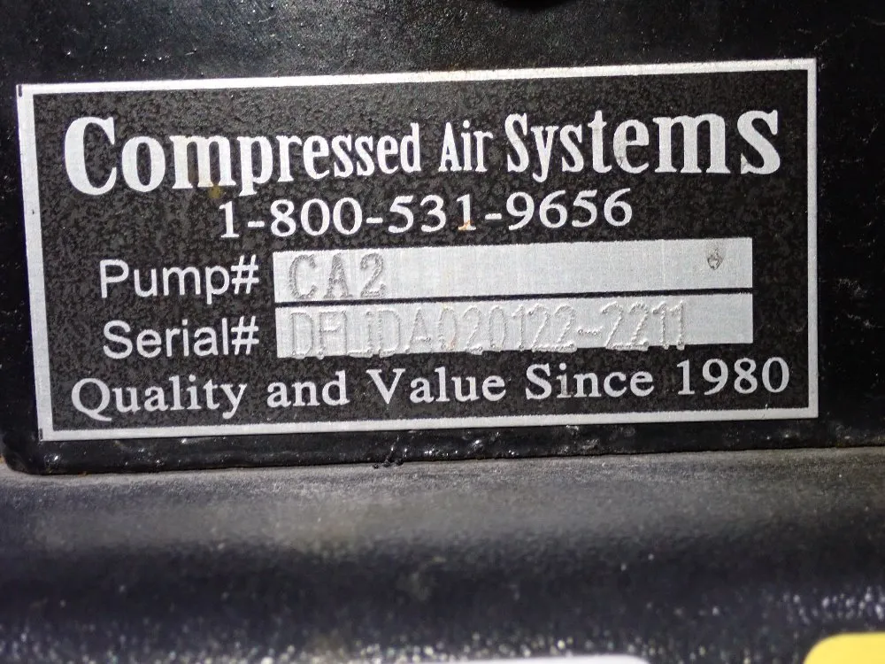 Compressed Air Systems Dual Air Compressor