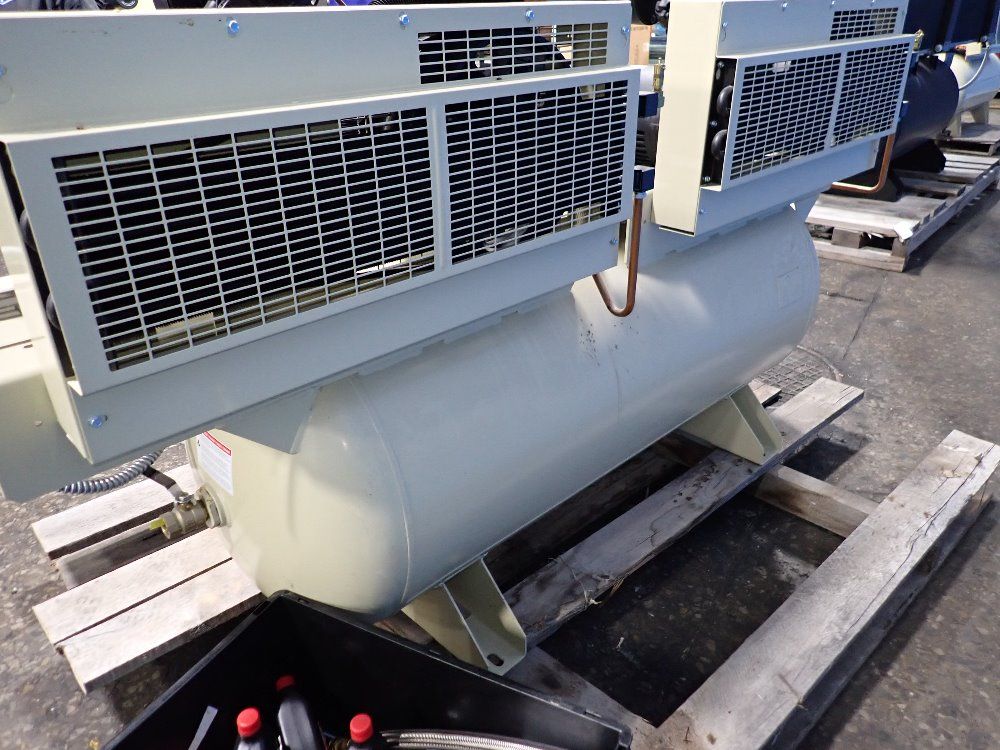 Ingersoll Rand (2) 7.5 Hp Dual Air Compressor - 2-2475e7.5-p