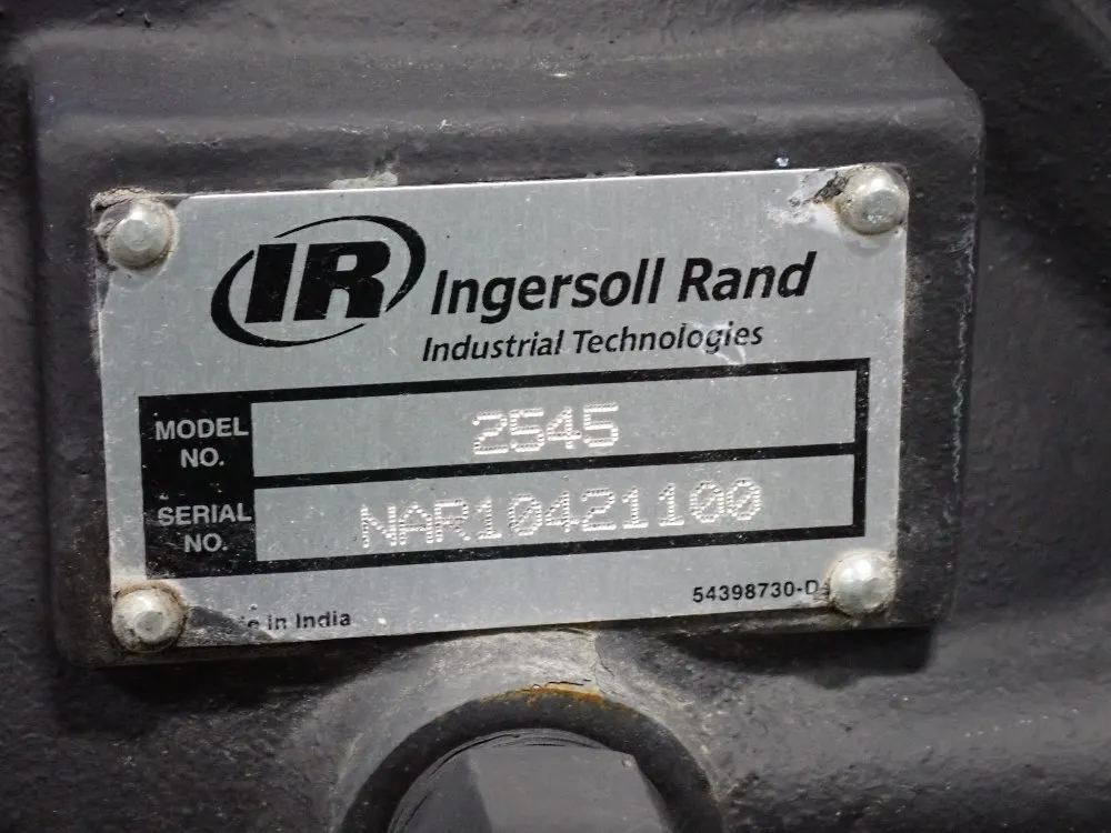 Ingersoll Rand 10 Hp Air Compressor - 2545e10