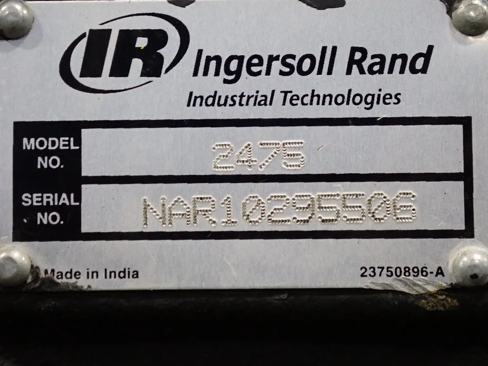 Ingersoll Rand 7.5 Hp Air Compressor - 2475n7.5-p