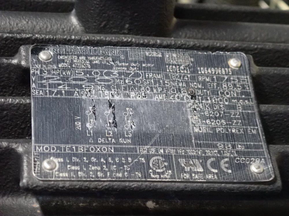 Ingersoll Rand 5 Hp Air Compressor - 2545k10