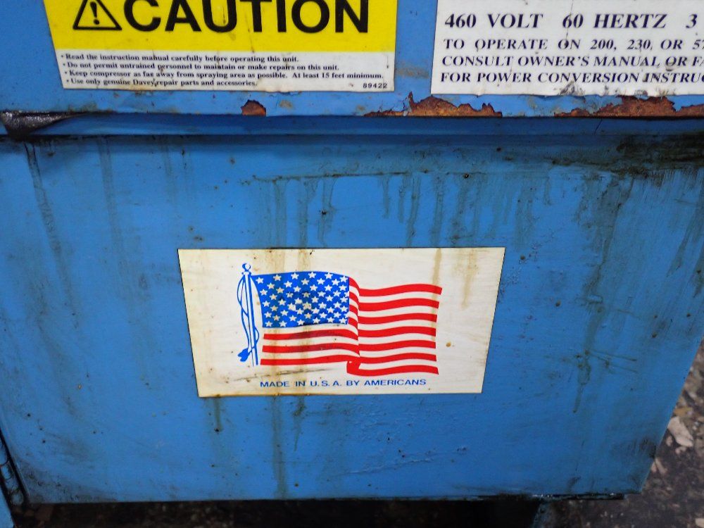 Davey 50 Hp Air Compressor - 50baq