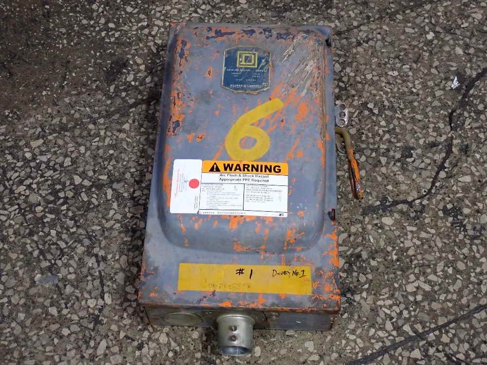 Square D 200a/600v Enclosed Switch - A463447 Series A2