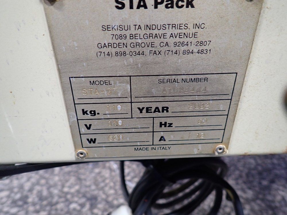 Sekisui Ta 620 Watts Case Taper - Sta-37