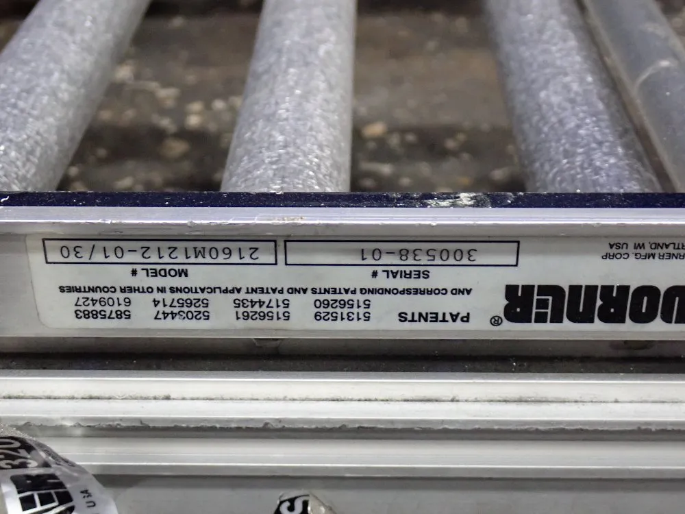Dorner Roller Conveyor System With Drive - 32edm4g-0800g00d10108