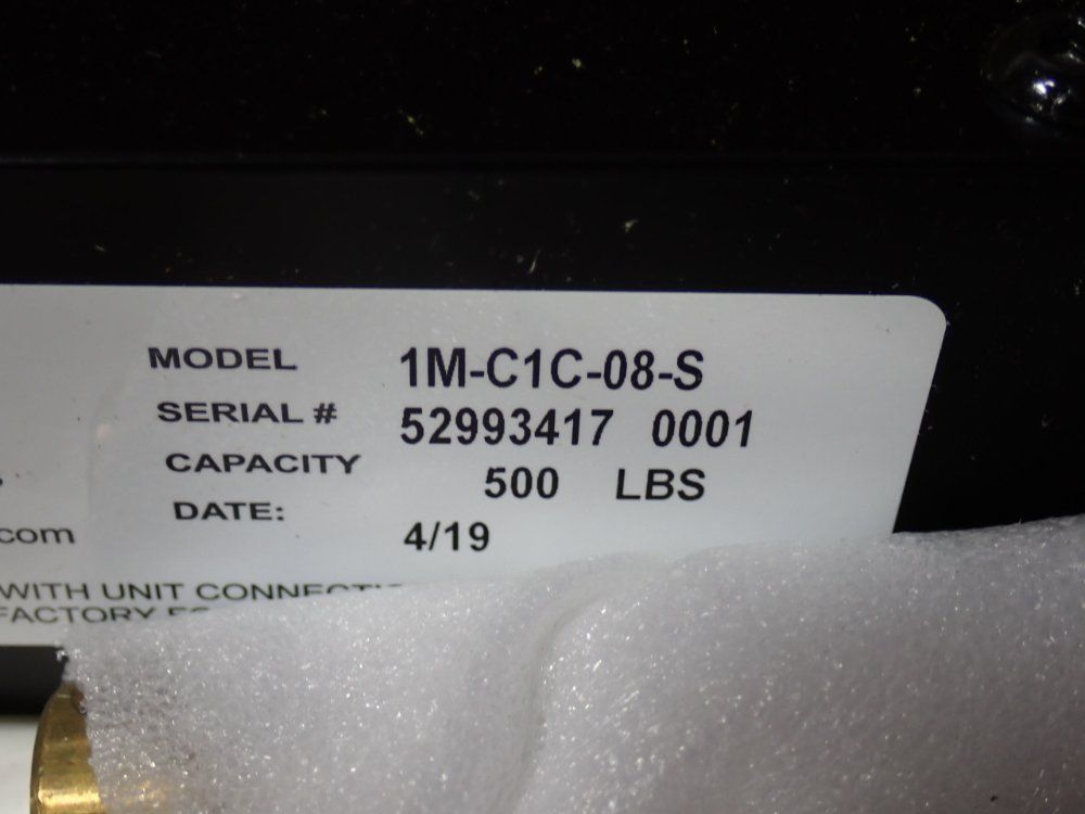 Bucher Hydraulic 500 Lbs Hydraulic Lift - 1m-c1c-08-s