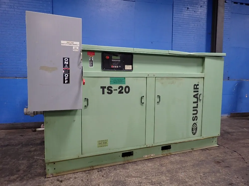 Sullair 200 Hp Air Compressor - Ts20-200h/w