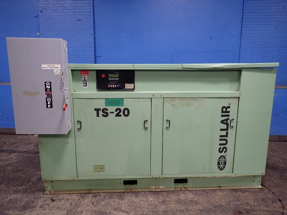 Sullair 200 Hp Air Compressor - Ts20-200h/w