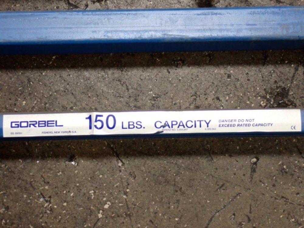 Gorbel 150 Lbs Jib Crane