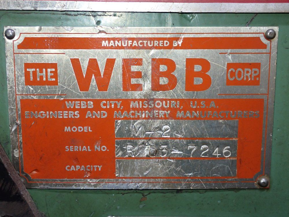 Webb Offset Forming Machine - M-2