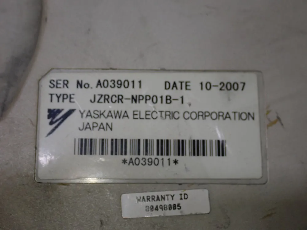 Yaskawa Motoman Robot - Yr-es200n-a00